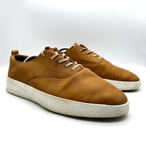 Wolf and Shepherd Cruise Lace Up Men's Size 11 Brown Leather Shoes Sneakers